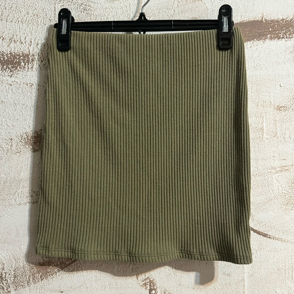IRIS Ribbed Mini Skirt